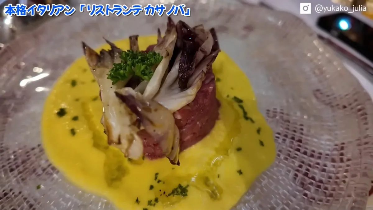 有料のイタリアンレストラン「カサノバ」で出た前菜